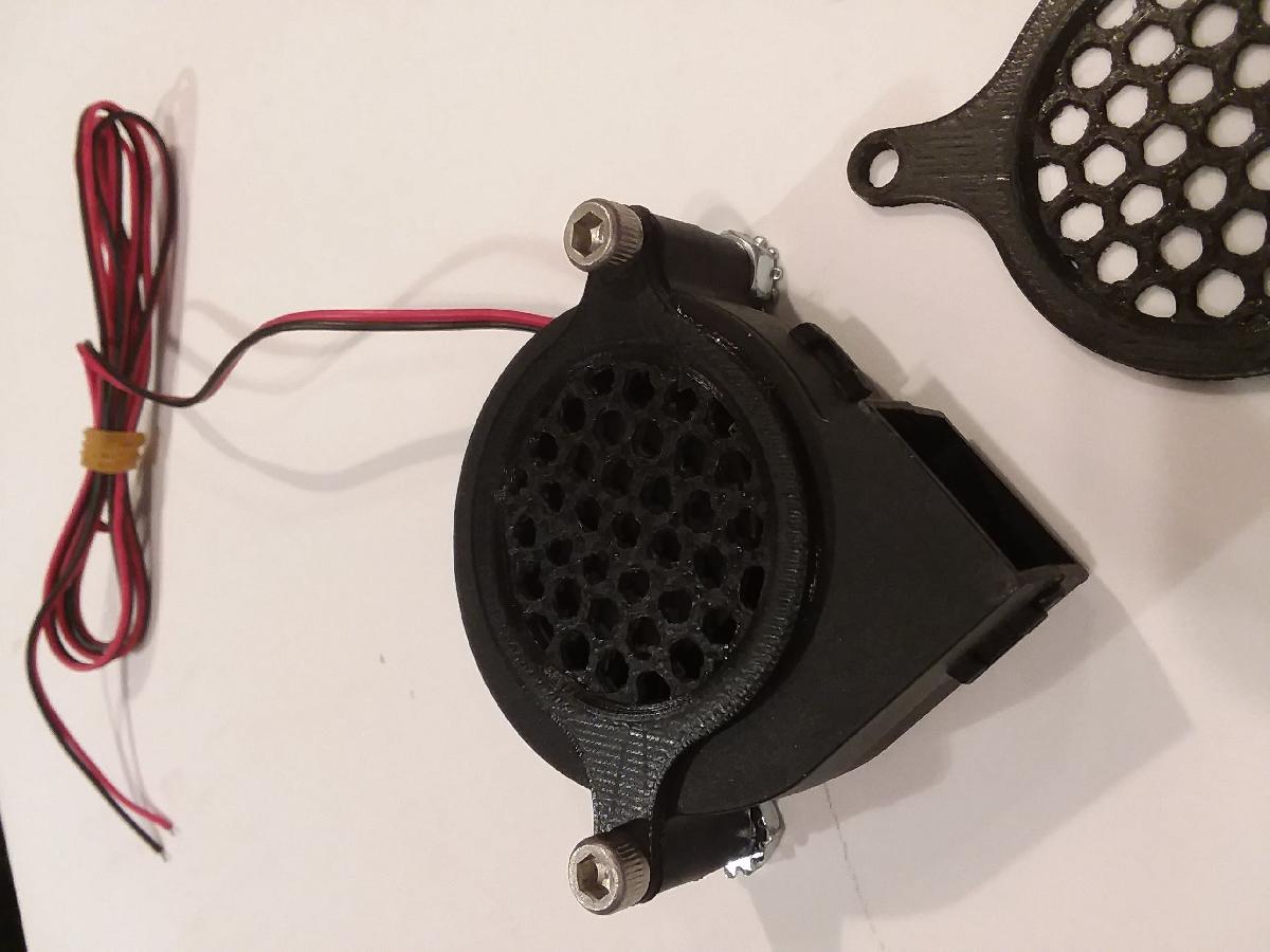 Grade de entrada do ventilador 5015   Malha hexagonal