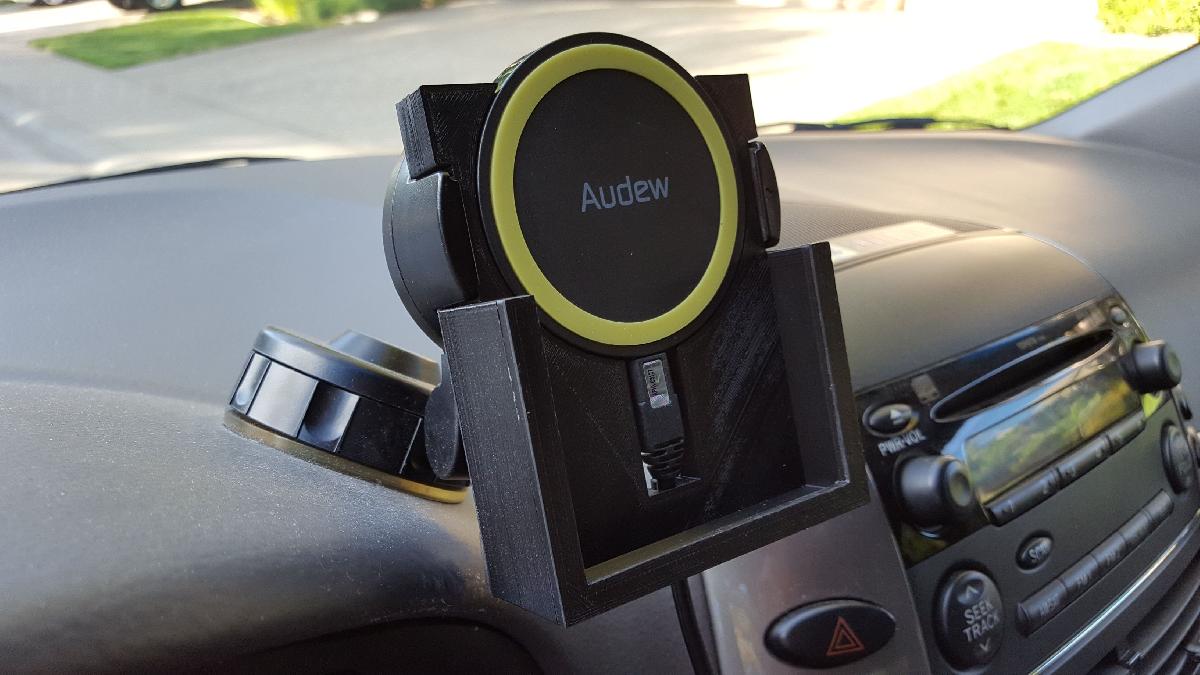 Suporte de Carregador Sem Fio Qi para Samsung Galaxy S6 S7 S8