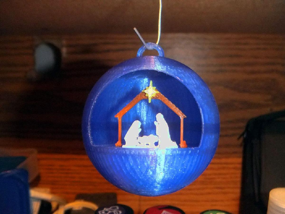 Enfeite de Natal da Natividade