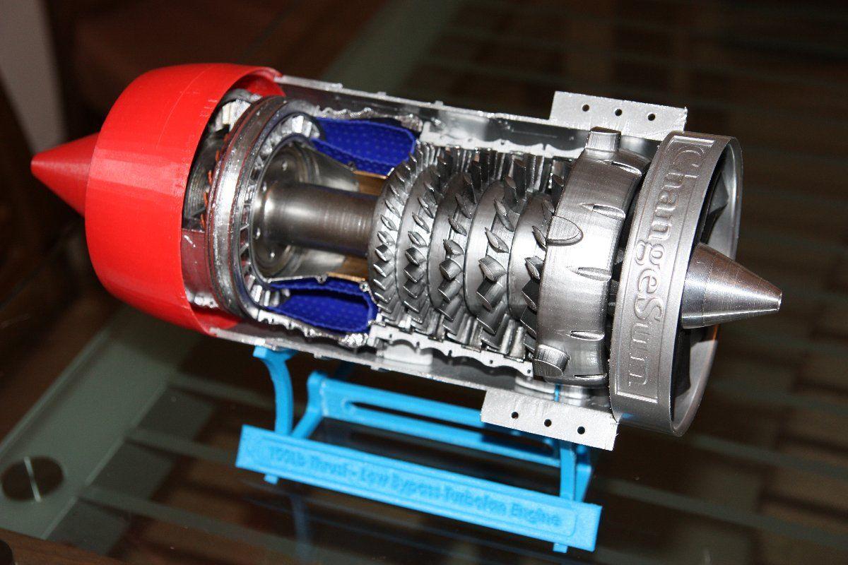 Motor a jato turbofan de baixo desvio