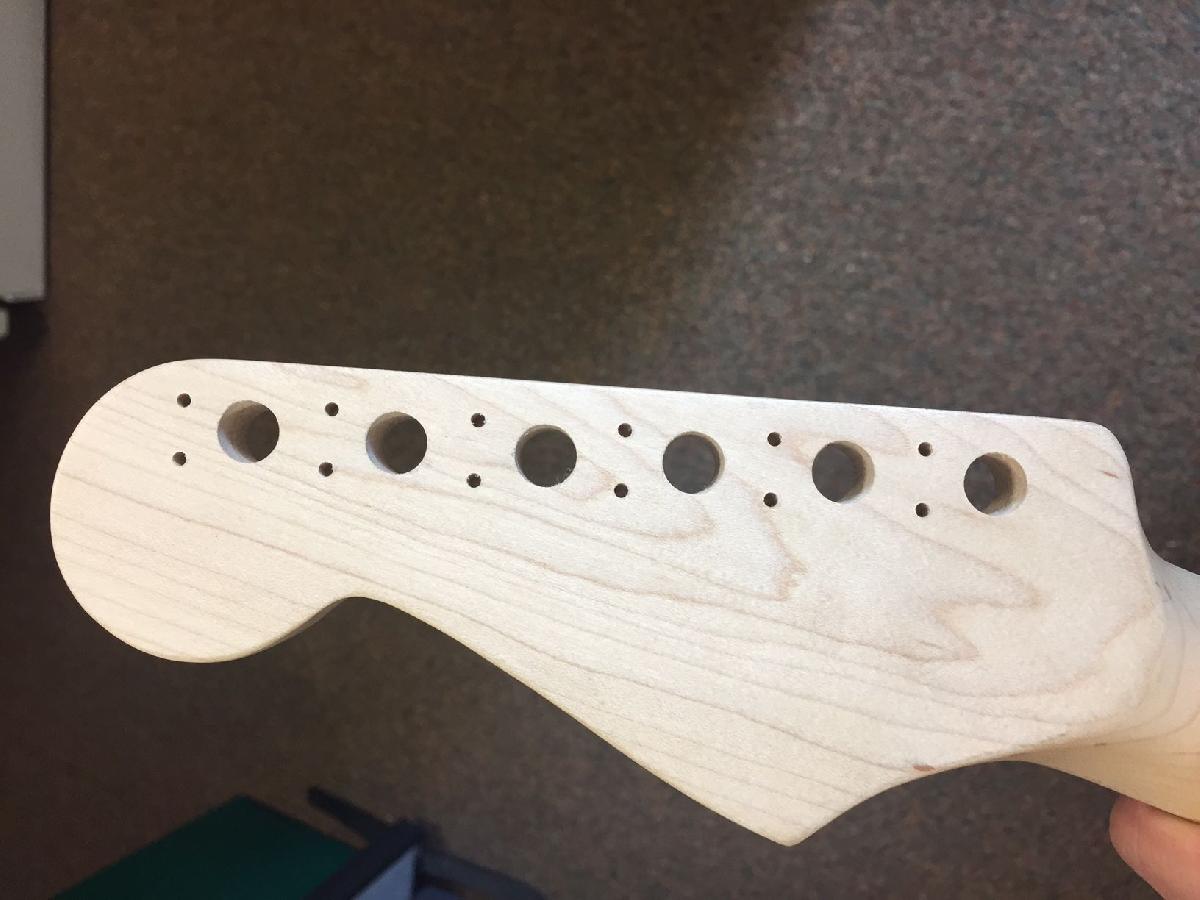 Template de Furadeira para Afinadores Padrao Americano Fender