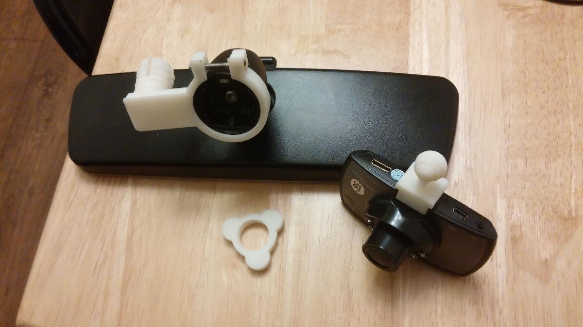 Suporte para Camera Veicular FHD 1080P e similares