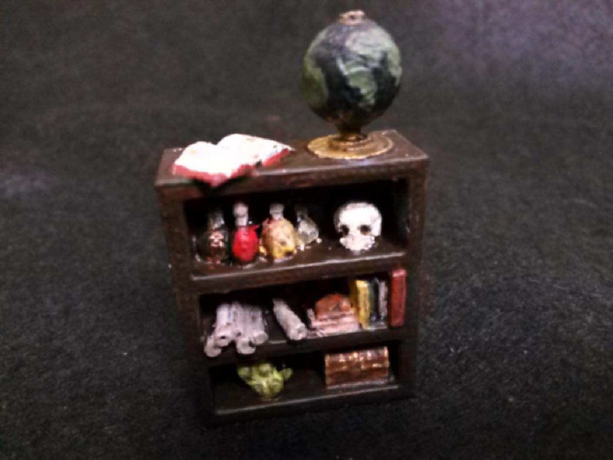 Estante para Jogos de Interpretacao de Papeis de Fantasia