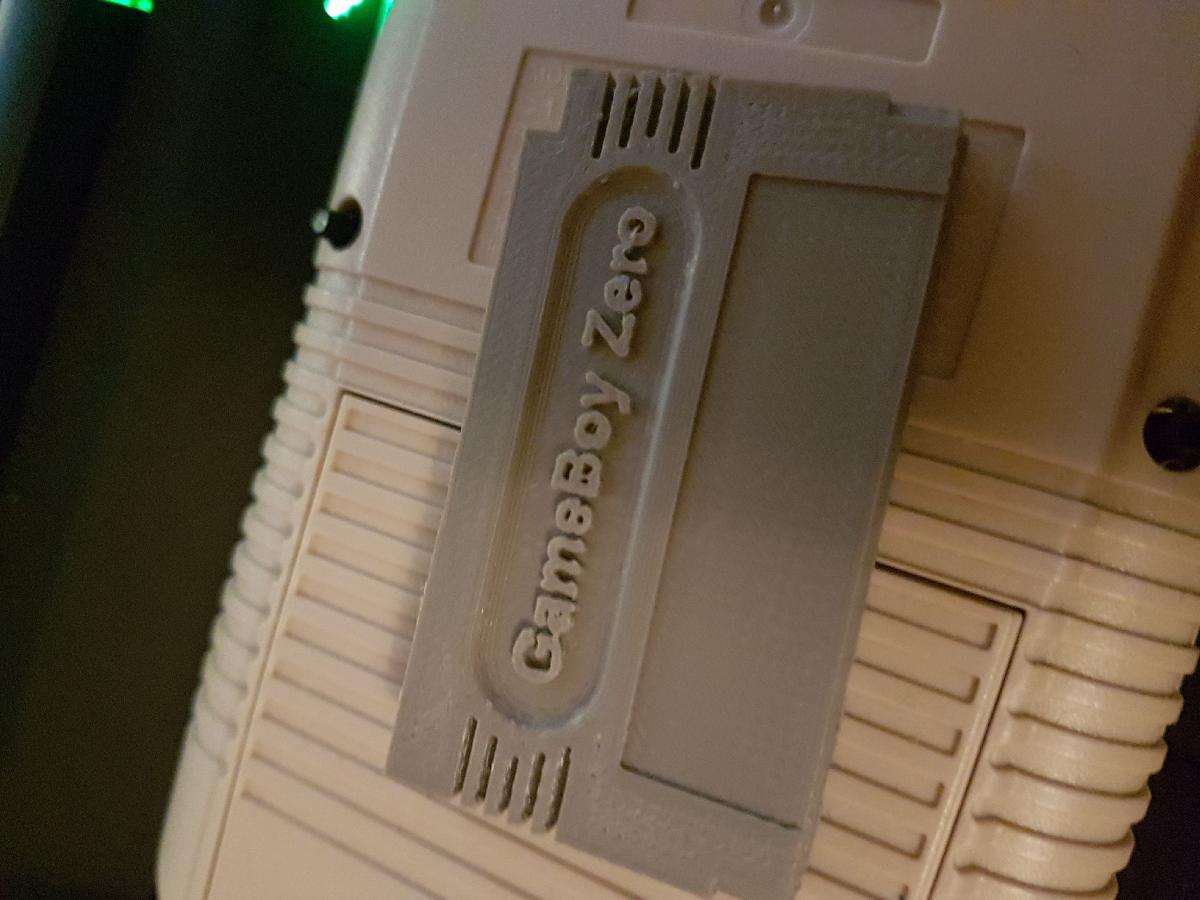 Cartucho Falso GameBoy Zero