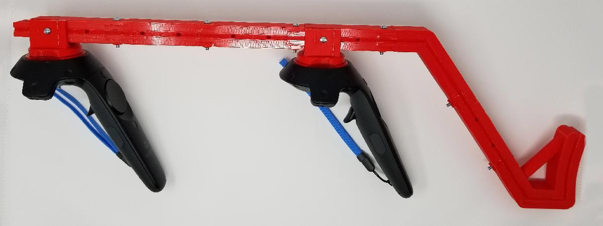 Suporte de Arma HTC Vive (magnetico, ajustavel, facil de imprimir)