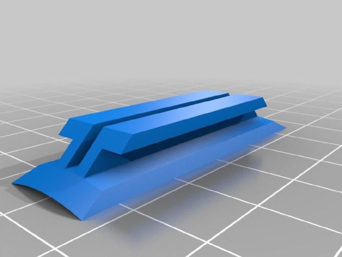 1010 Guia de trilho isolante 54mm (versao adesiva)