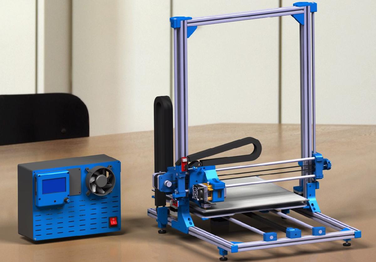 Impressora 3D de grande volume