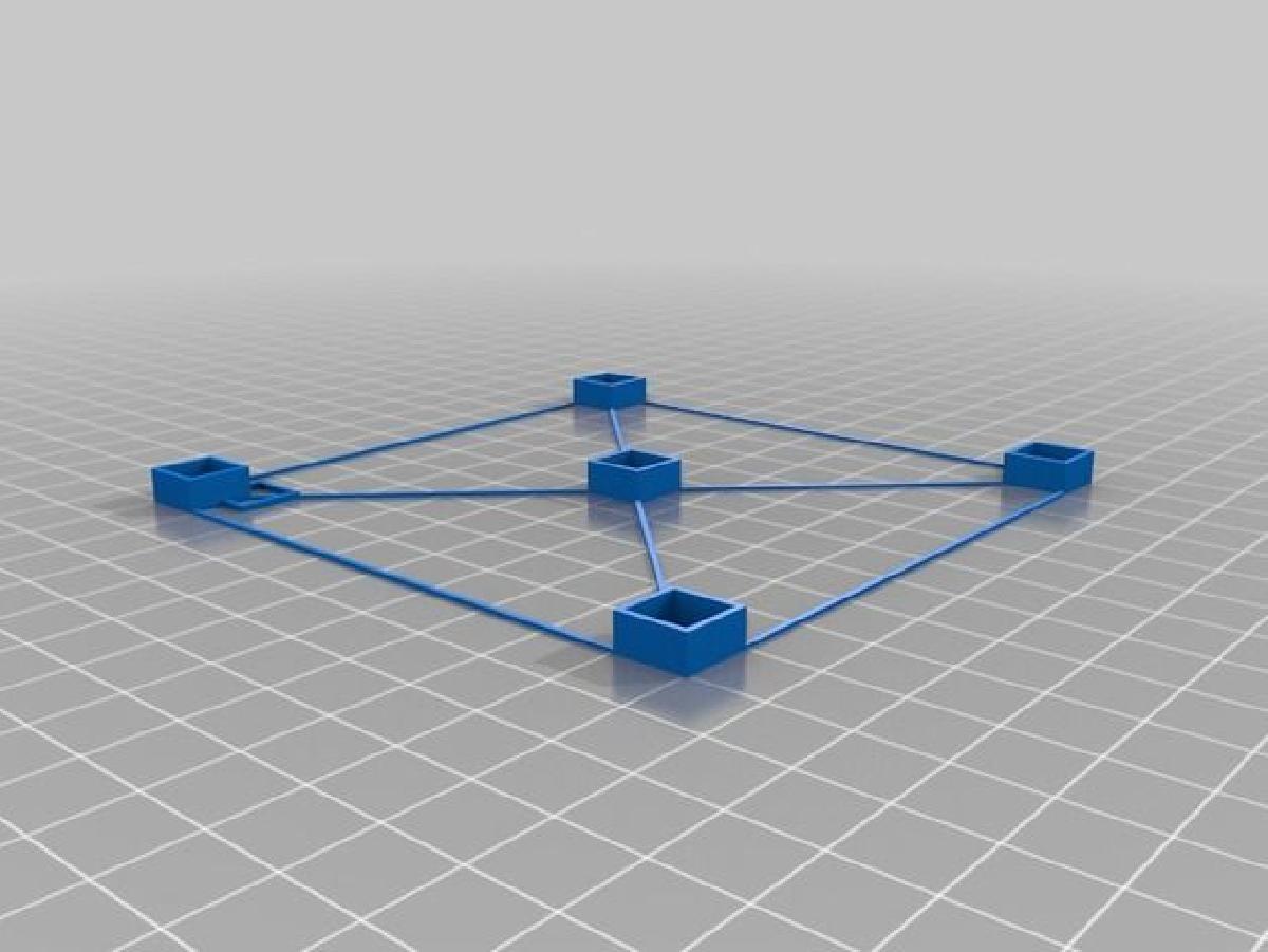 Teste de Calibracao de Nivel da Cama Monoprice Select Mini