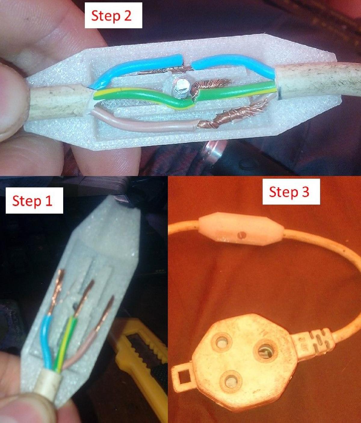 Conector de Cabo de Extensao {Seguranca em Casa e Organizado}