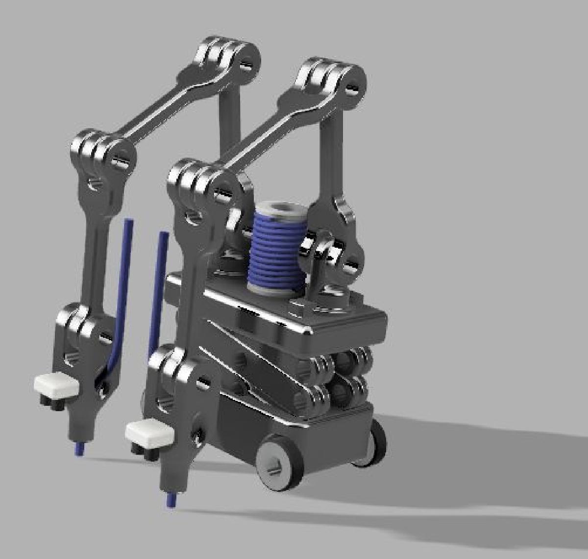 Bots de Impressao de Construcao   Conceito de Construcao Impressa