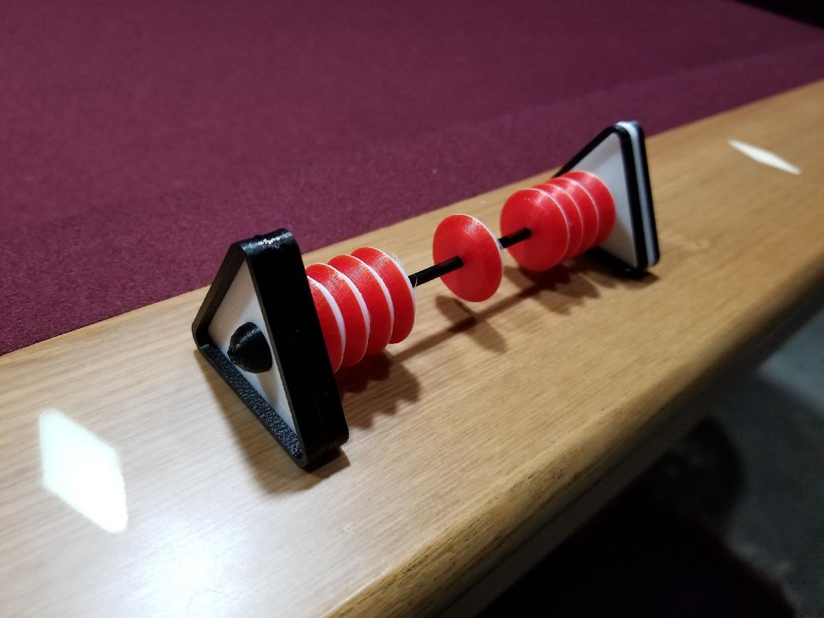 Marcador de Pontos de Bilhar
