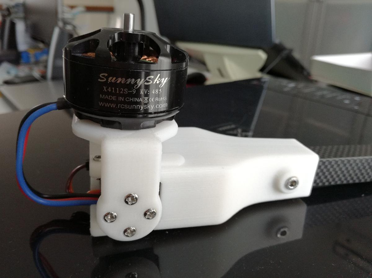 Suporte para Motor Servo VTOL