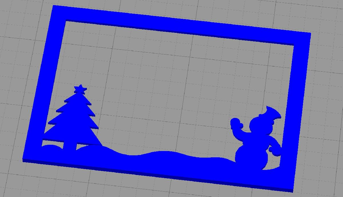 Moldura de Foto Flutuante Versatil Tematica