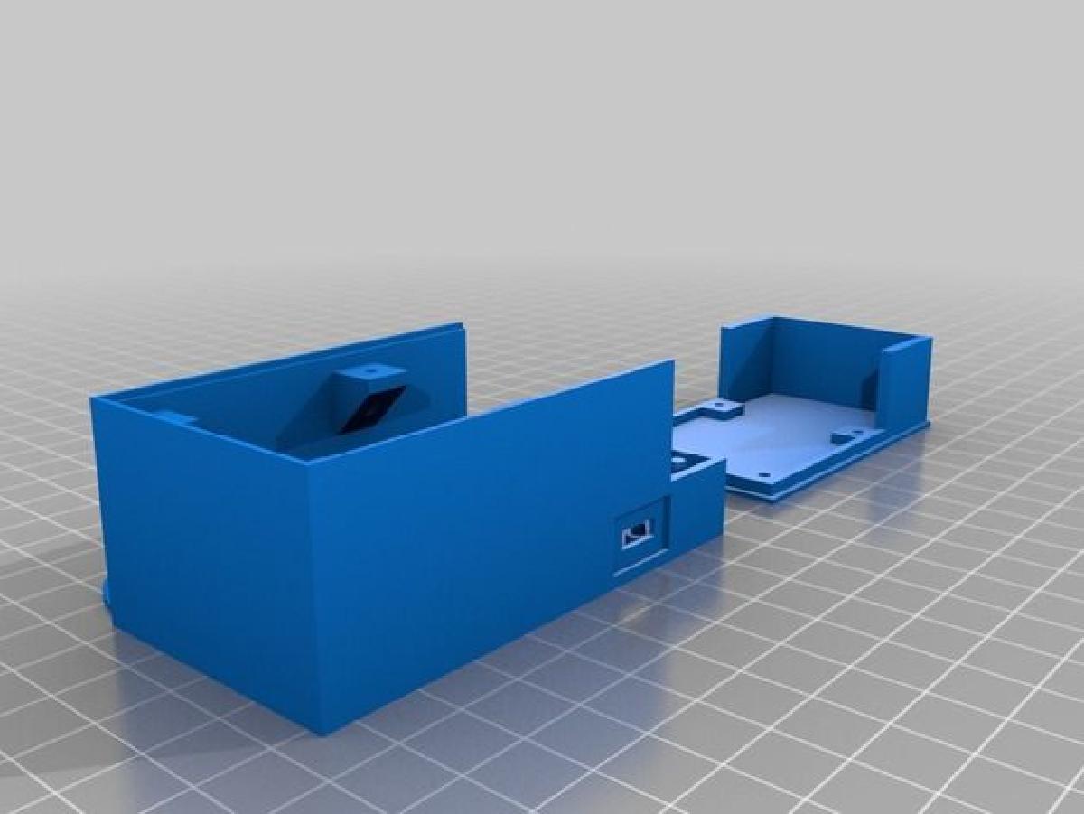 Gabinete para Placa de Rele Duplo Pi Zero