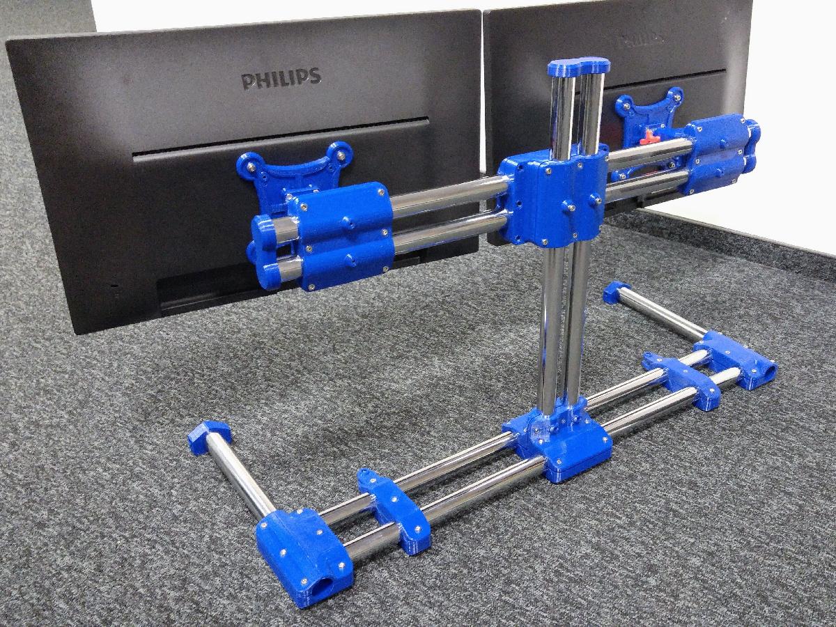 Suporte modular para dois monitores