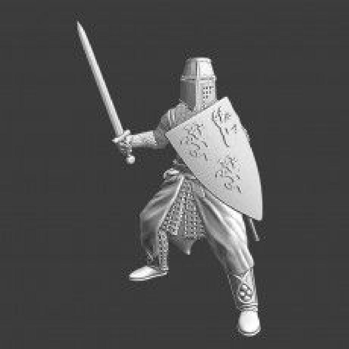 Cavaleiro vassalo dinamarques medieval