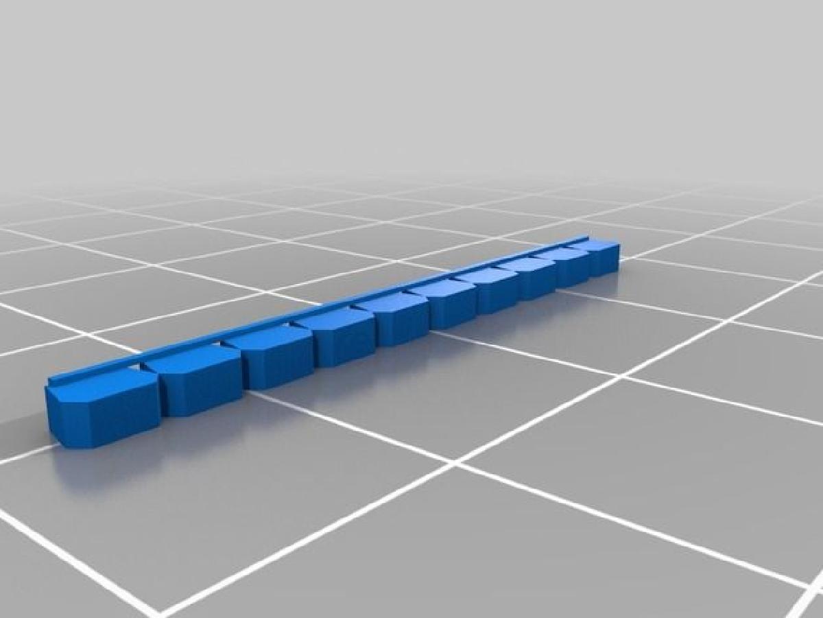 Blocos de Muro de Contencao Australianos (Conjunto de 10)