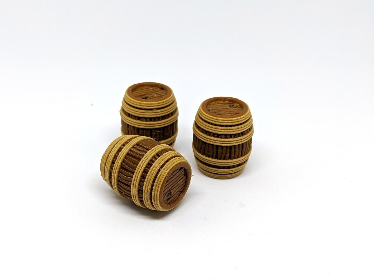 Barril de corda de madeira para Gloomhaven