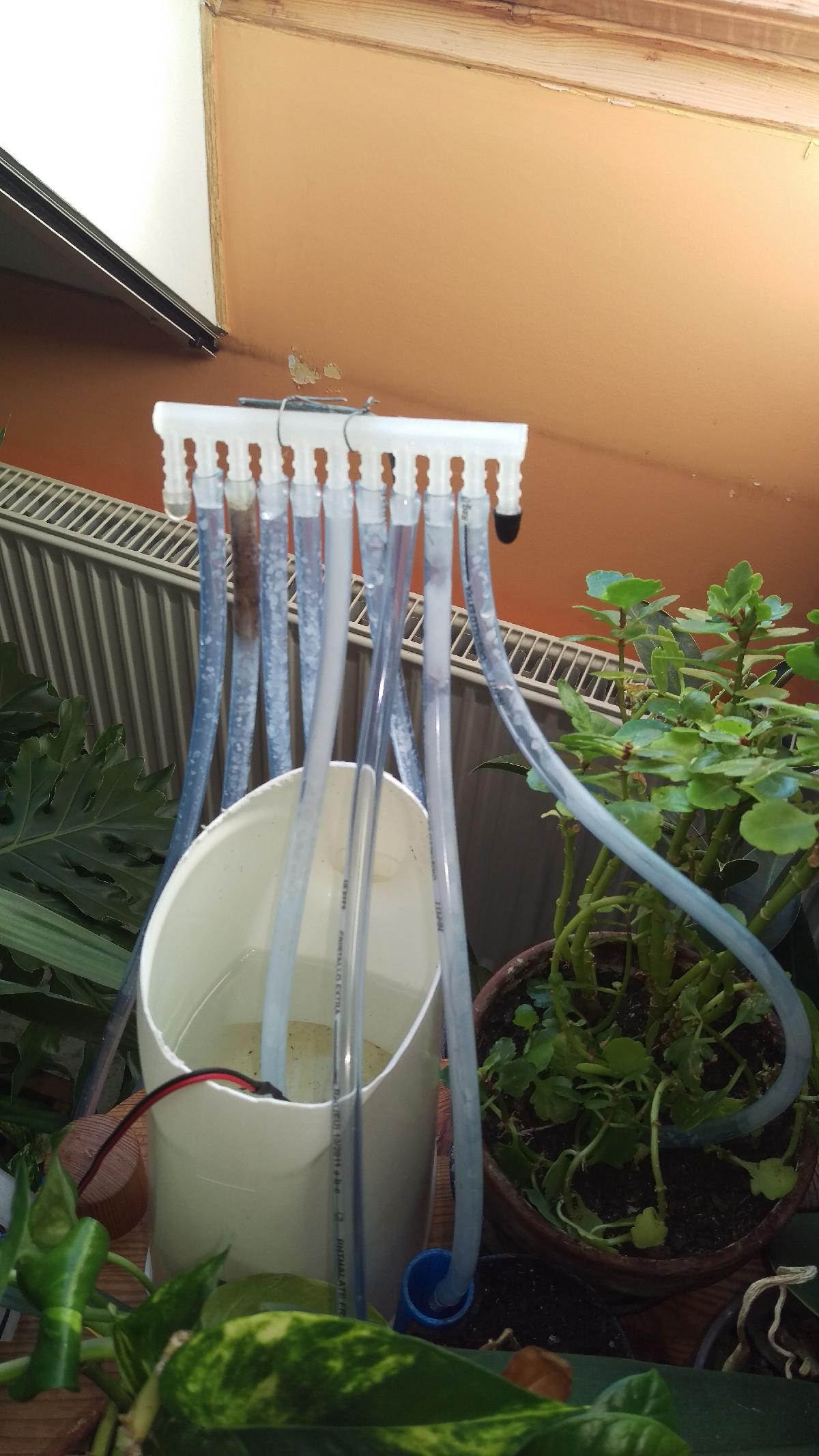 Divisor de 10 vias para sistema de irrigacao para mangueira de 6mm