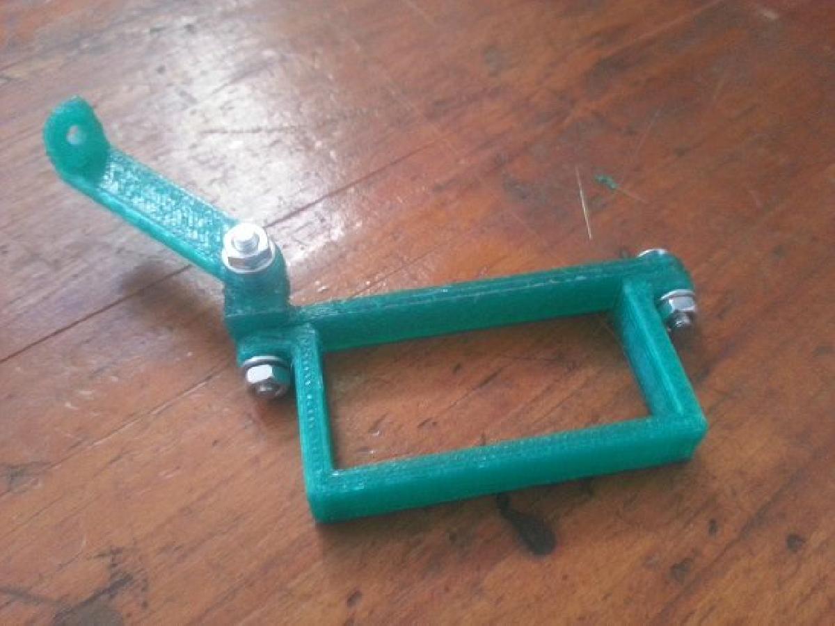 Suporte Simples para Drone GoPro v0.2 (peso total 9g)
