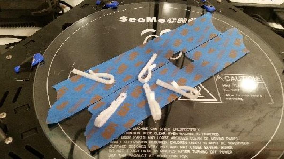 Gancho de luz de Natal com prego