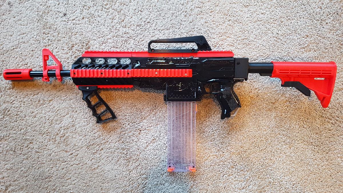 Trilhos Traseiros Nerf Stryfe