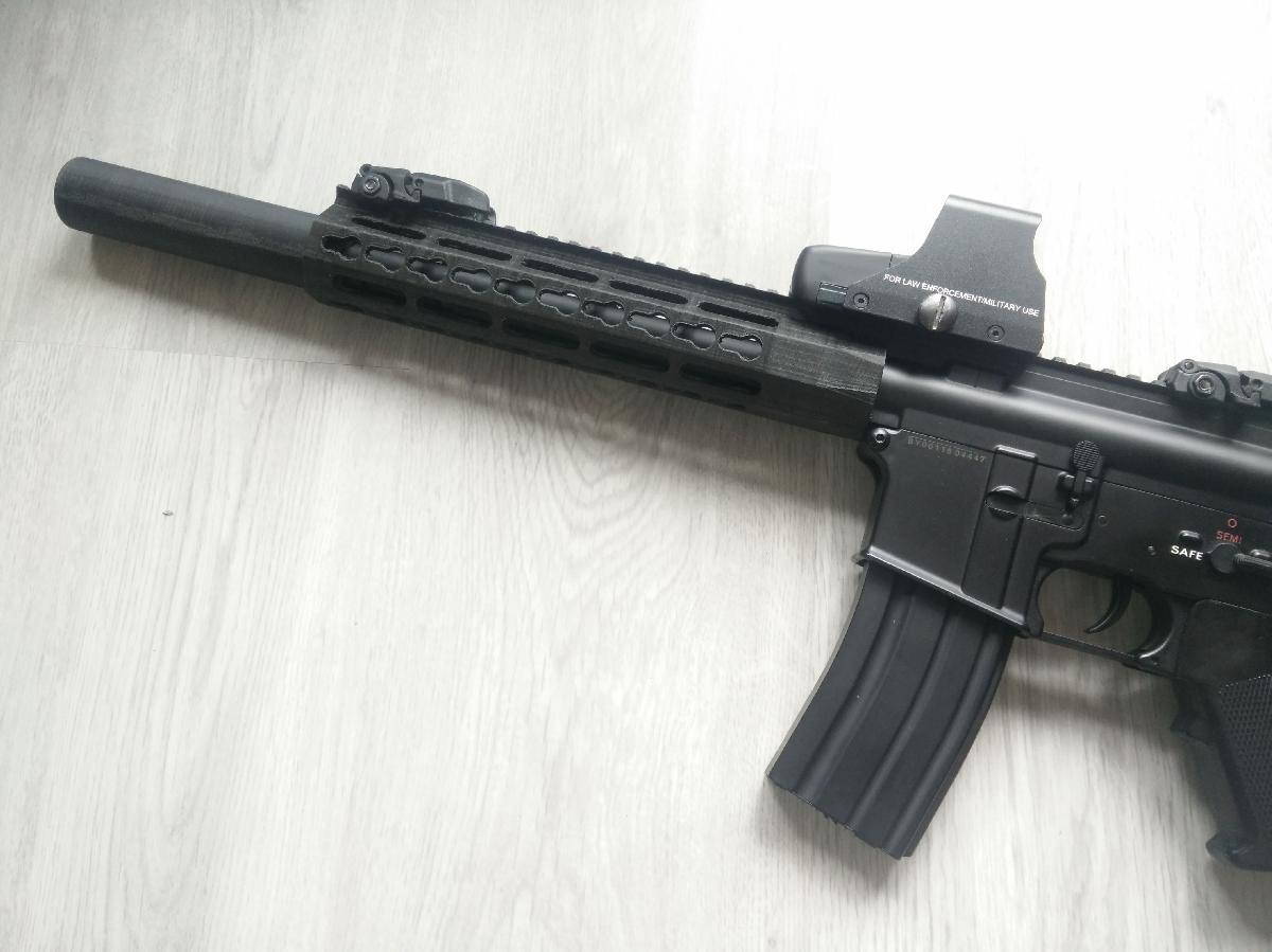 M4 Airsoft RAS Keymod Rail