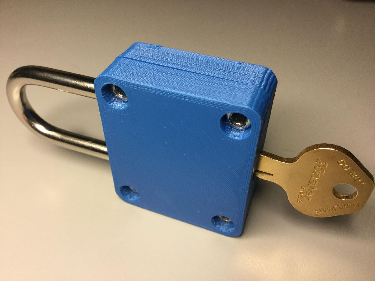 Corpo da Master Lock 410