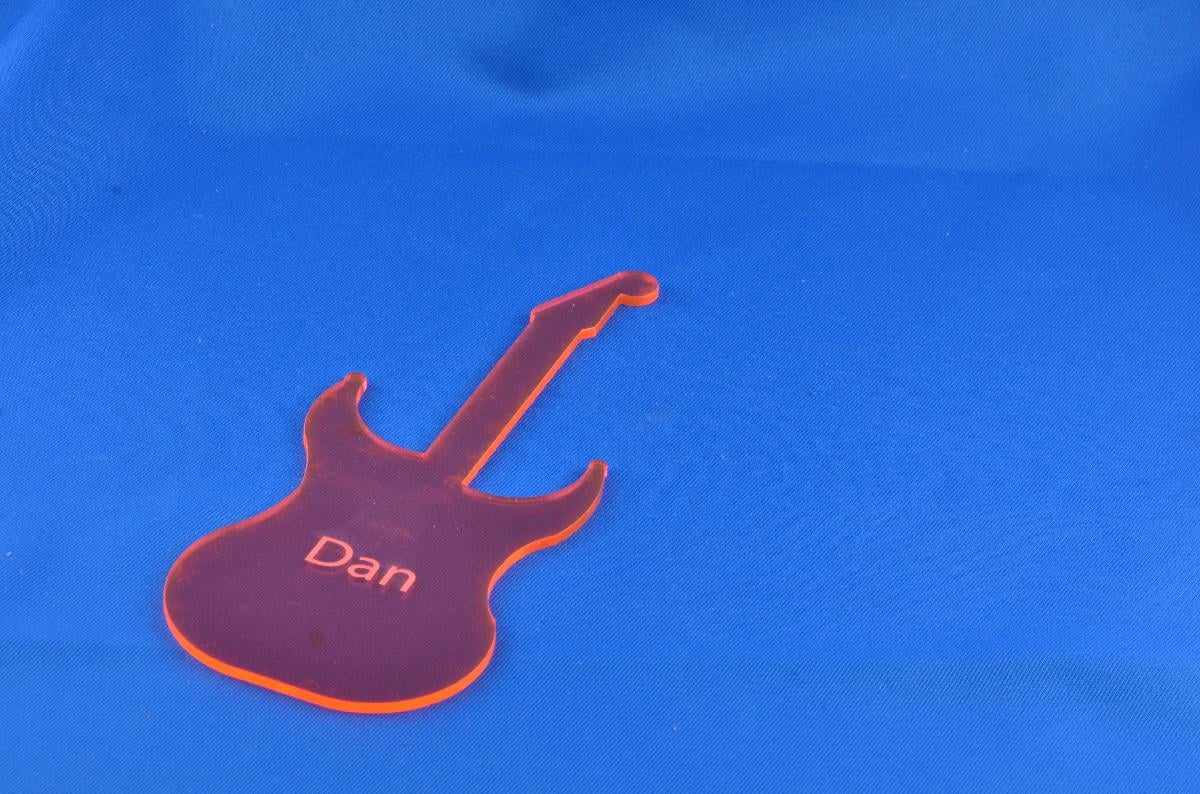 Guitarra Acrilica Laranja