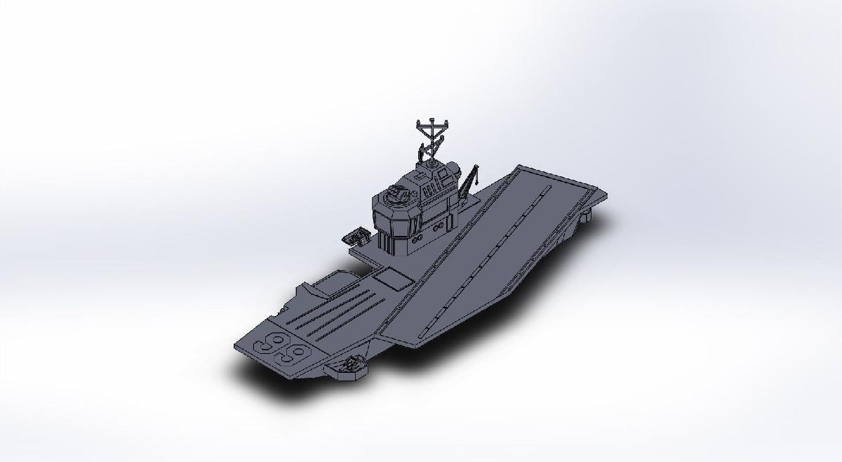 porta avioes U.S.S. Flagg do GI Joe