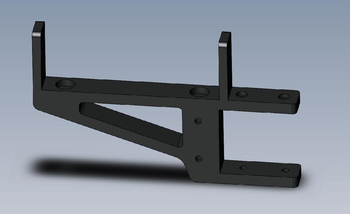 Suporte de mesa ausente para caixa de controle CR 10