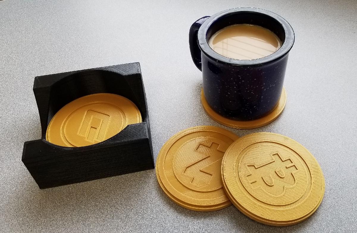 Porta copos de Bitcoin   Porta copos de Criptomoeda