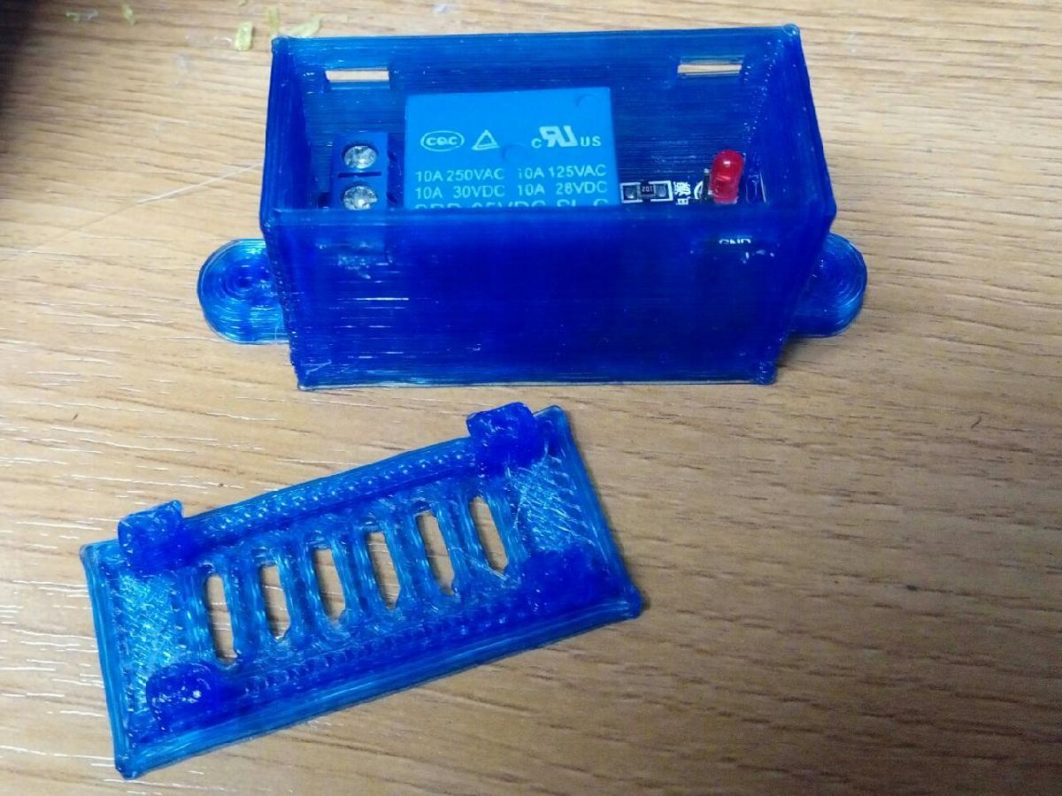 Caixa para placa de rele Arduino 5V 1 canal