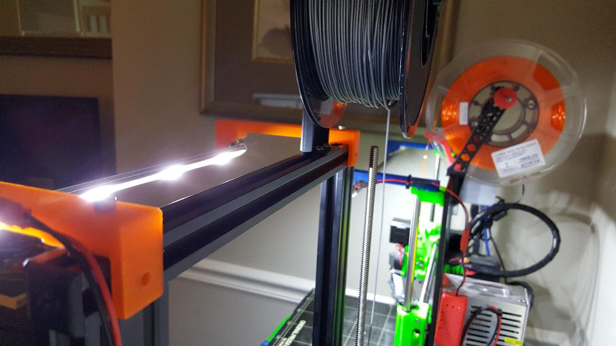 Suporte para Barra de Luz Ender3