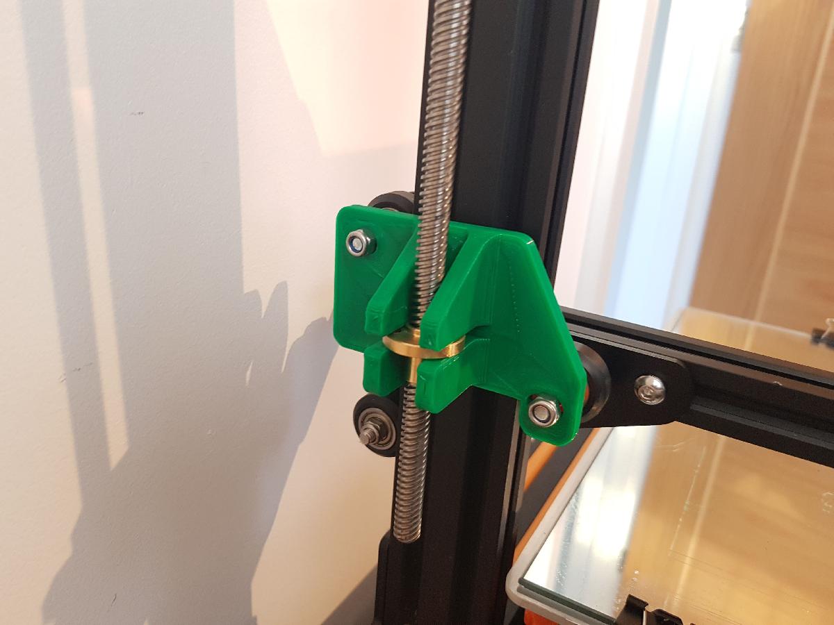 Atualizacao CR 10 Dual Z de motor de passo unico