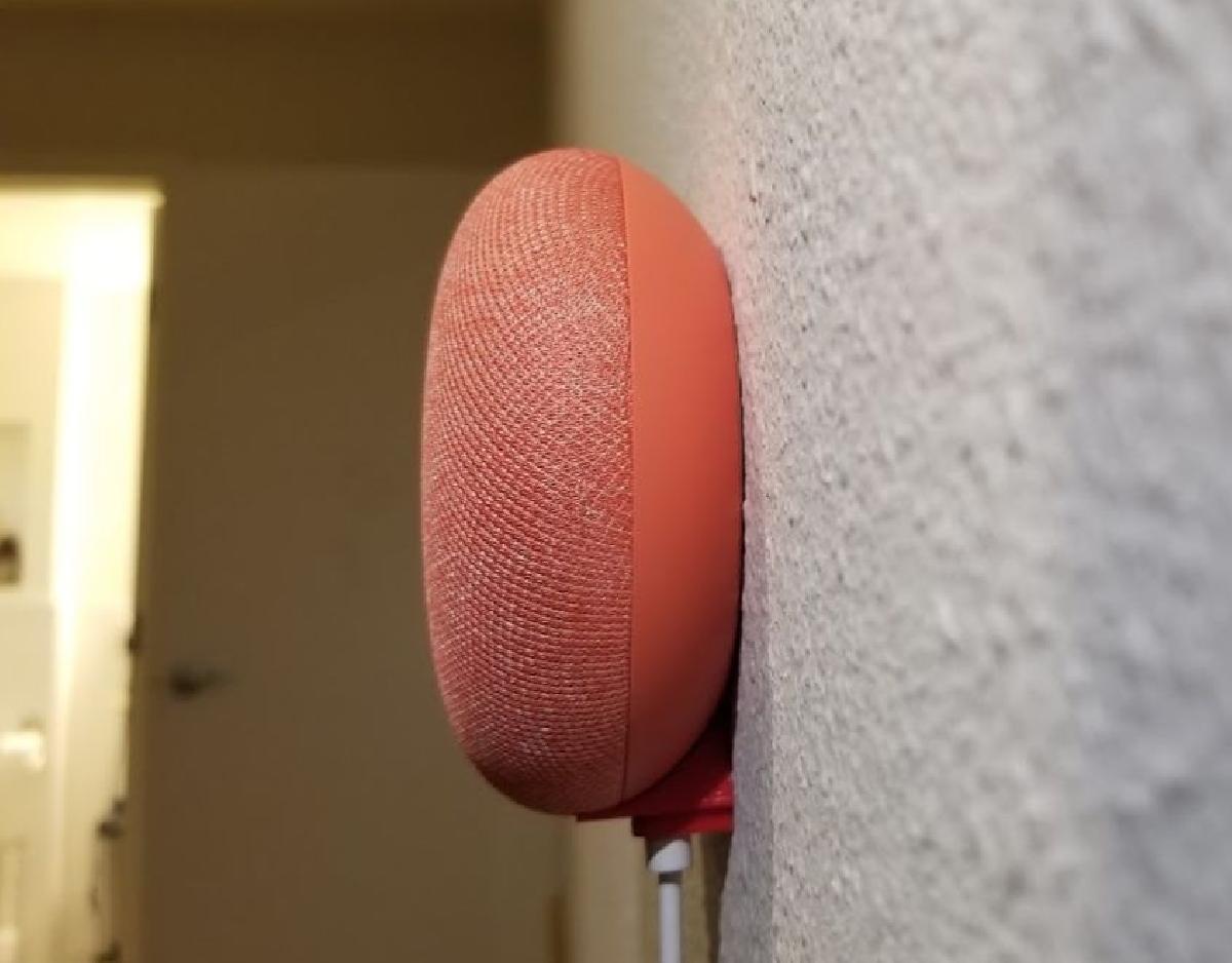 Suporte Invisivel para Google Home Mini