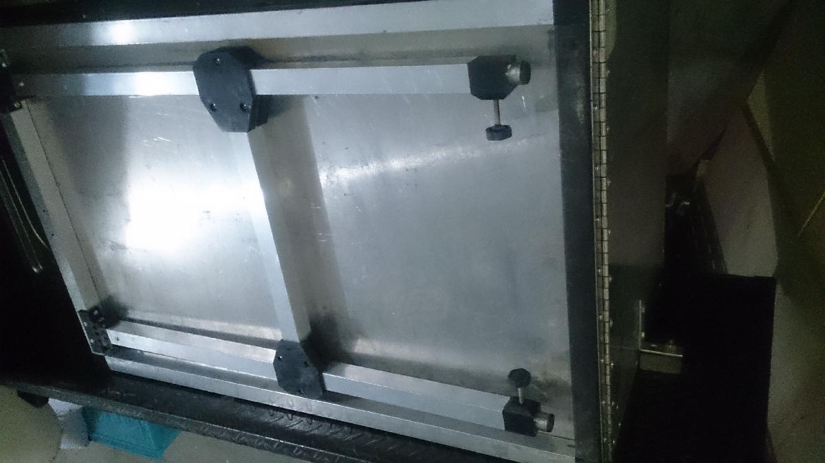 Pernas extensiveis da cozinha do trailer de camping