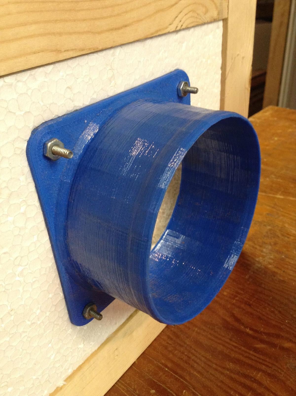 Adaptador de flange de 4 pol.