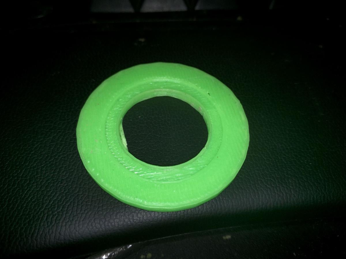 Arruela para tubulacao de 3/4 com ranhura para O ring