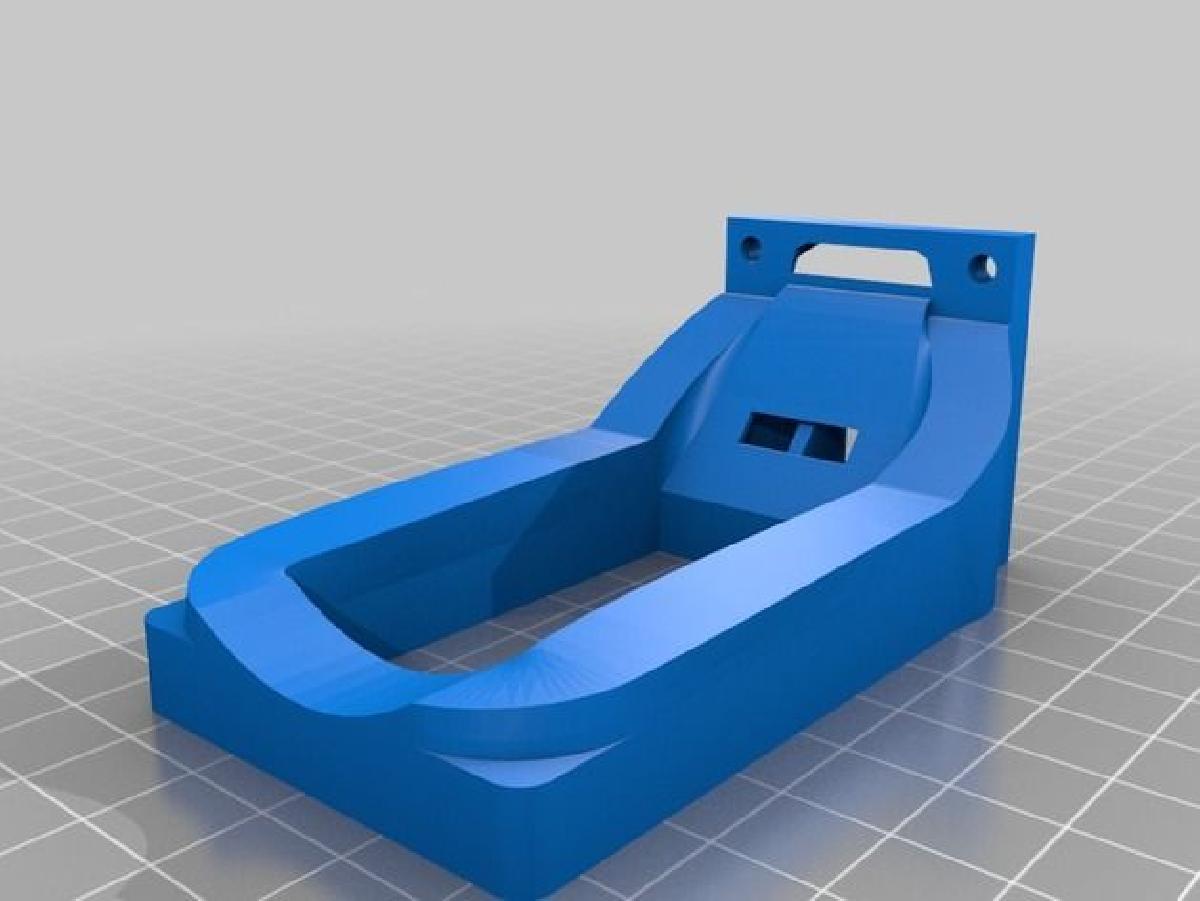 Duto largo para ventilador de 40mm