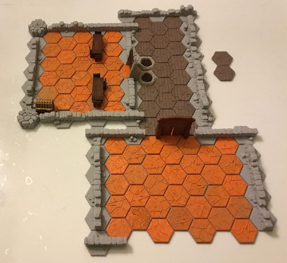 Pisos Deluxe de Gloomhaven