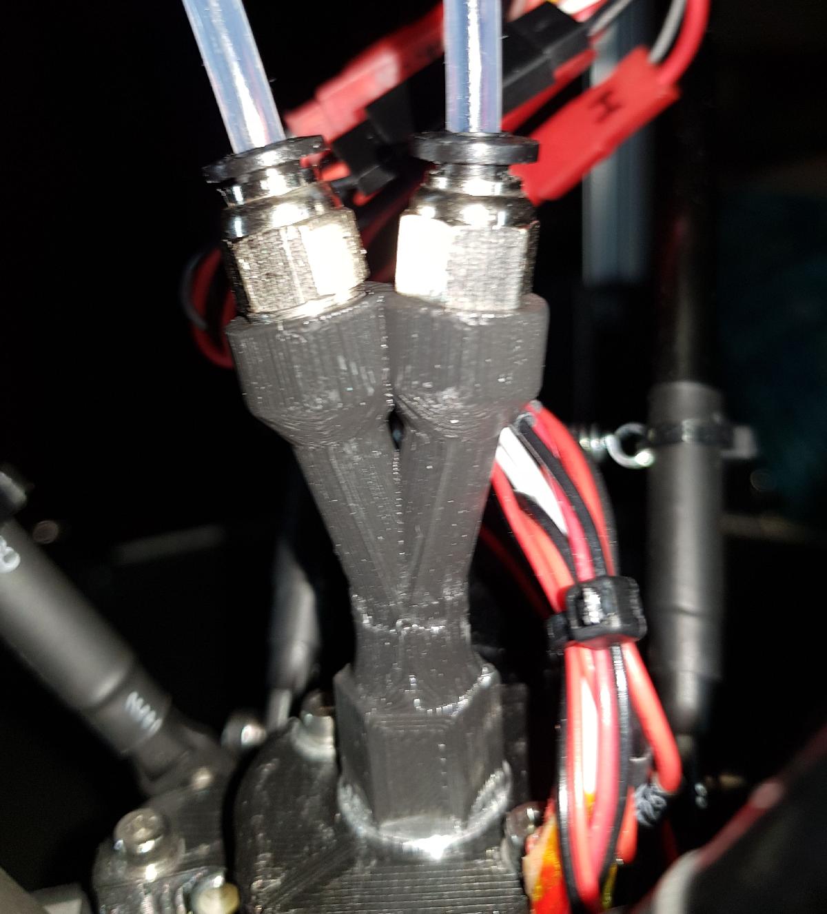 Divisor Y E3D V6 (2 vias)