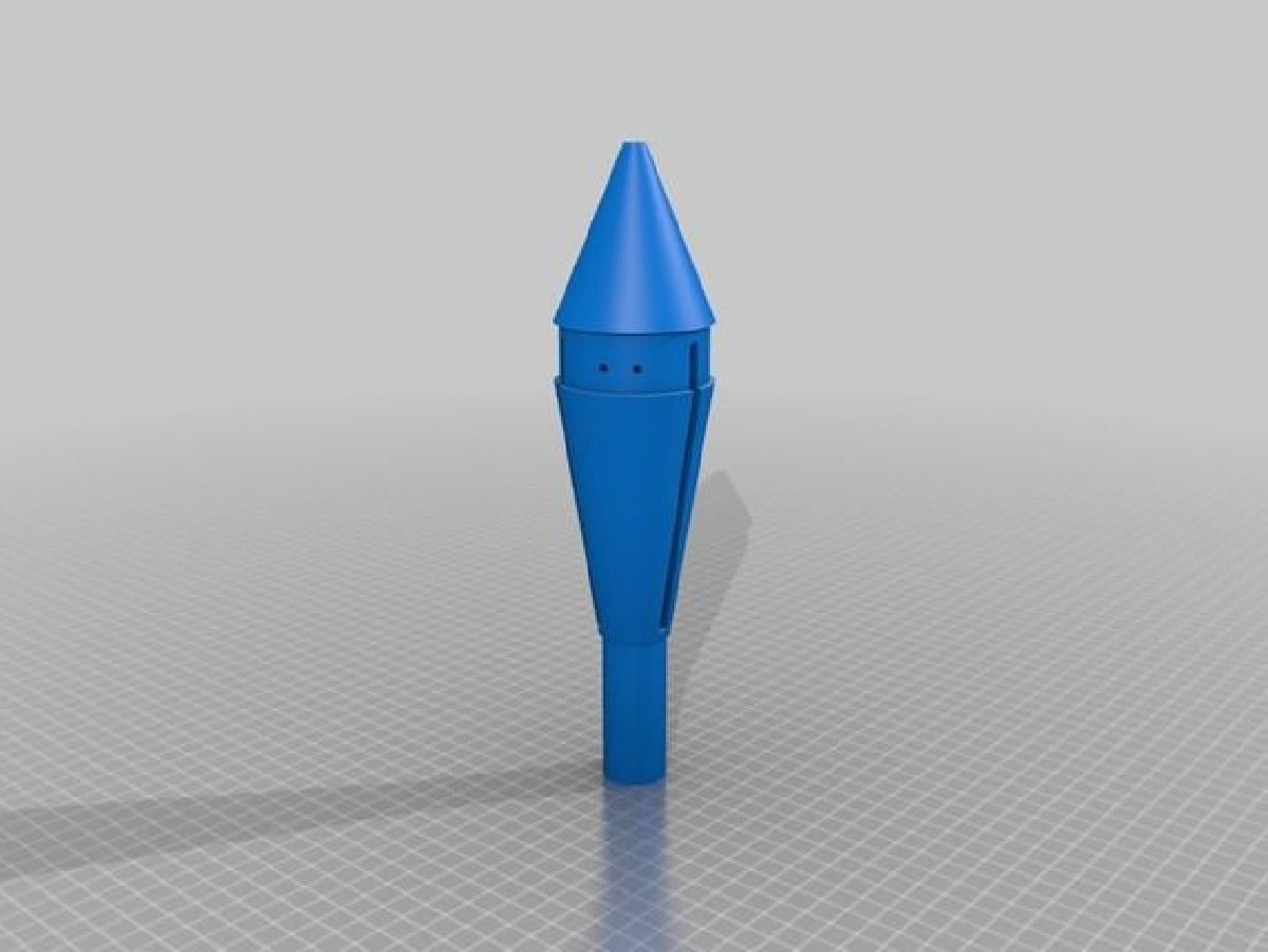 Foguete V2 Inspirado no Mandaloriano DVH