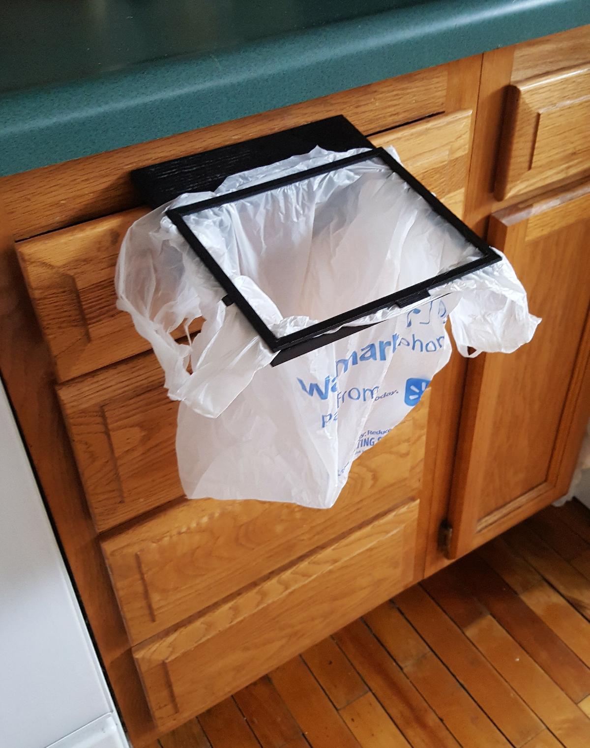 Suporte para saco de lixo de gaveta de cozinha