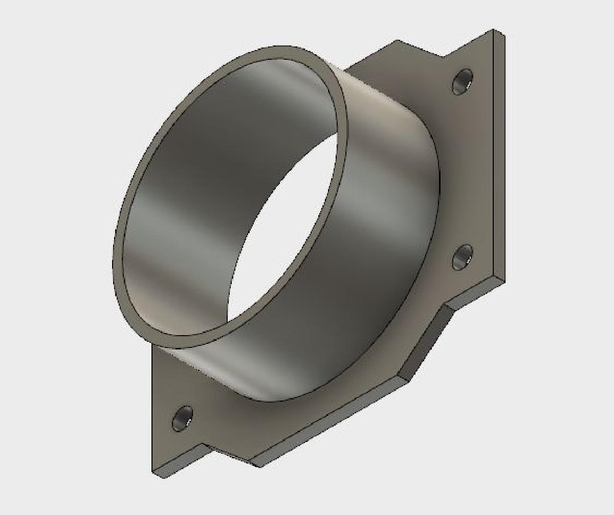 Adaptador de cone de filtro para sensor de fluxo de ar em massa do Nissan 300zx