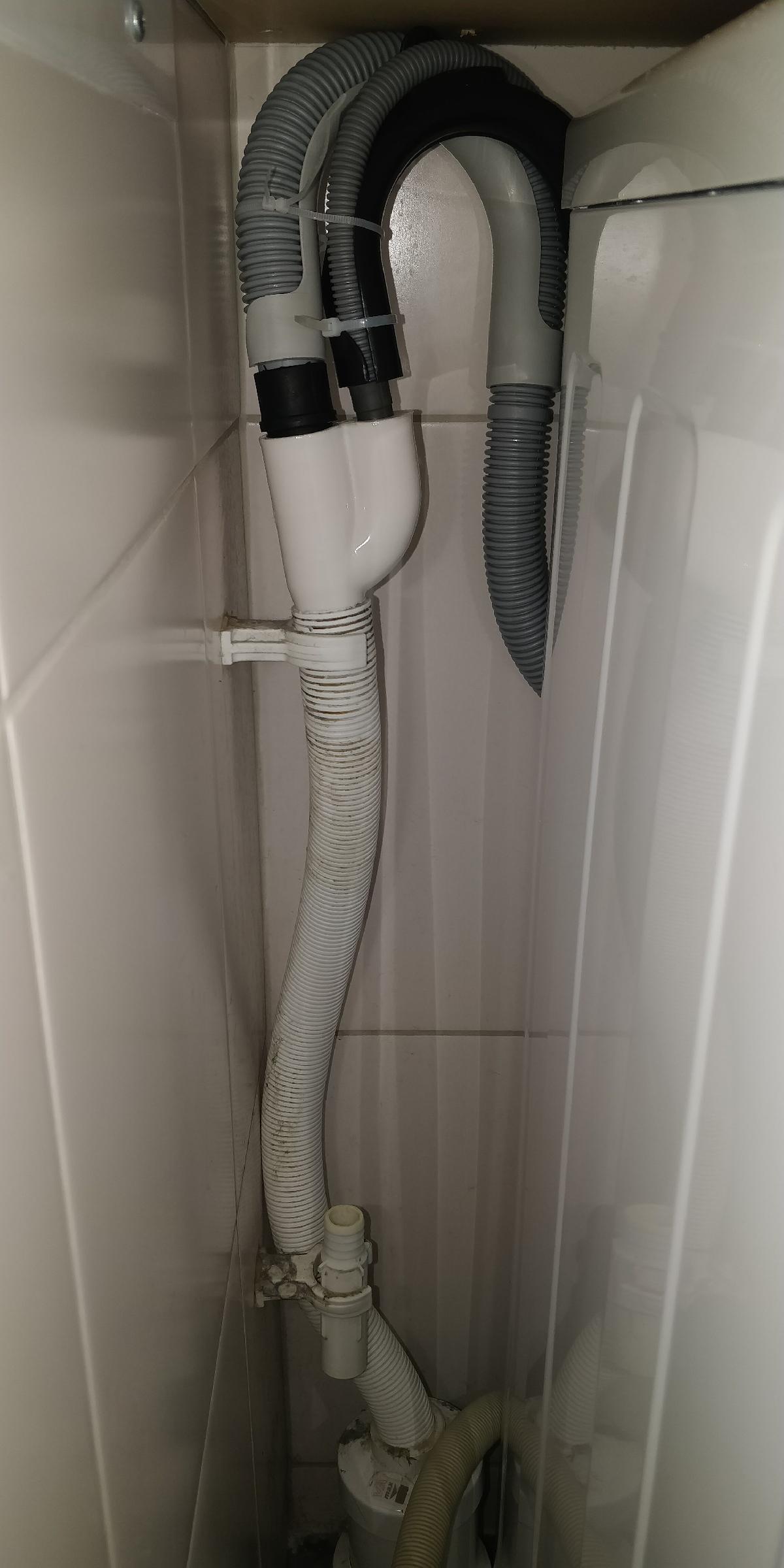 Adaptador de saida de agua para maquina de lavar e secadora   Samsung QDrive
