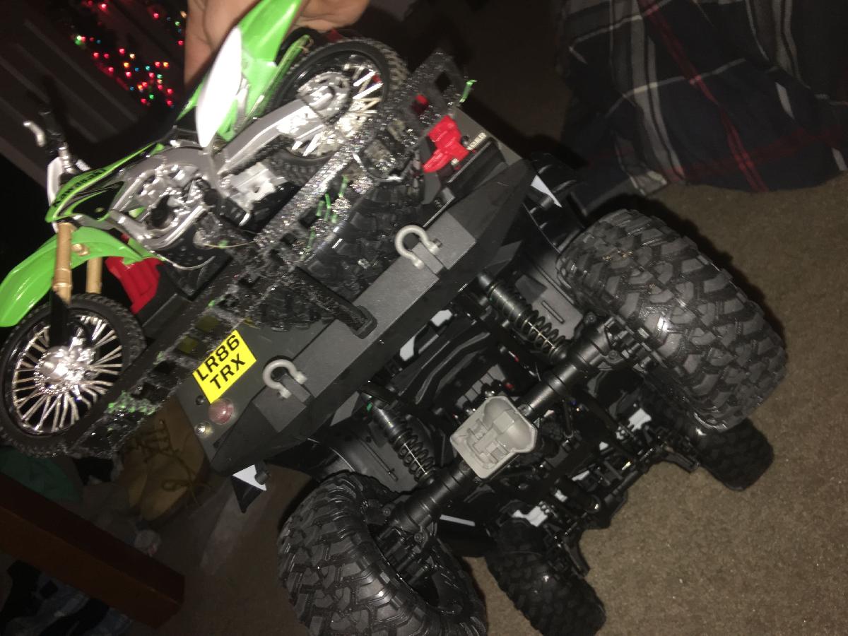 Suporte para transporte de motocicleta Traxxas Trx 4