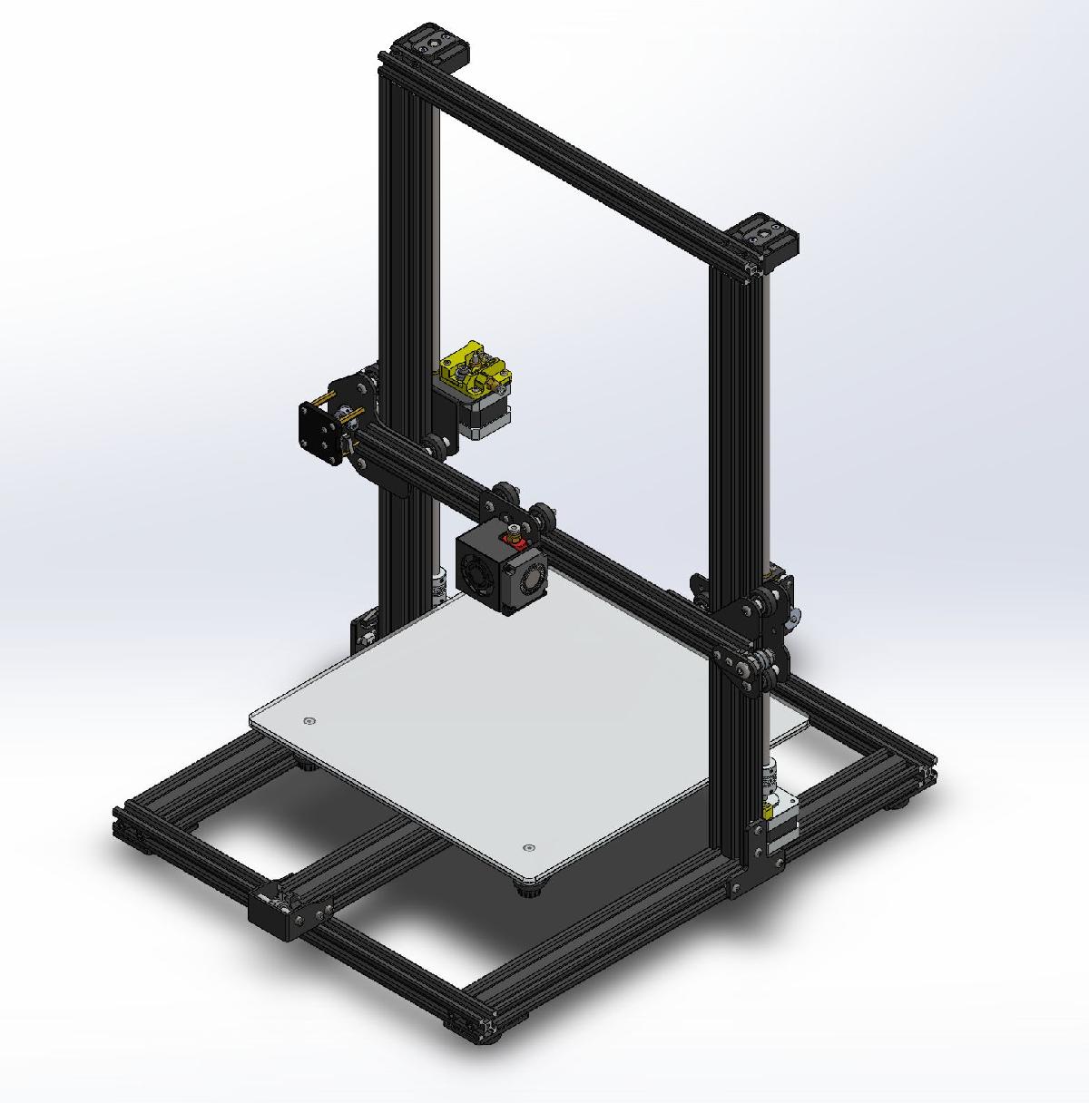 CR 10 OEM   Modelo 3D Completo