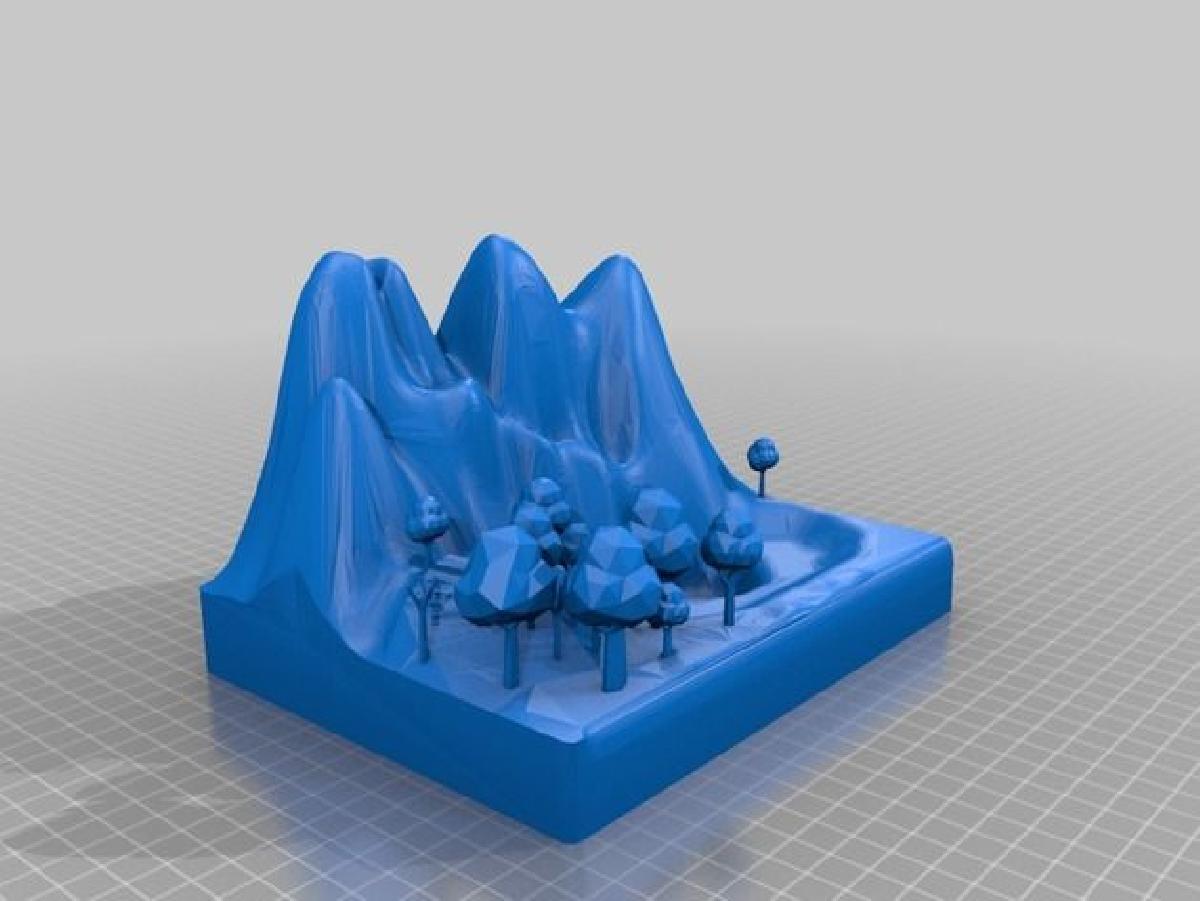 Cascatas de Agua da Montanha