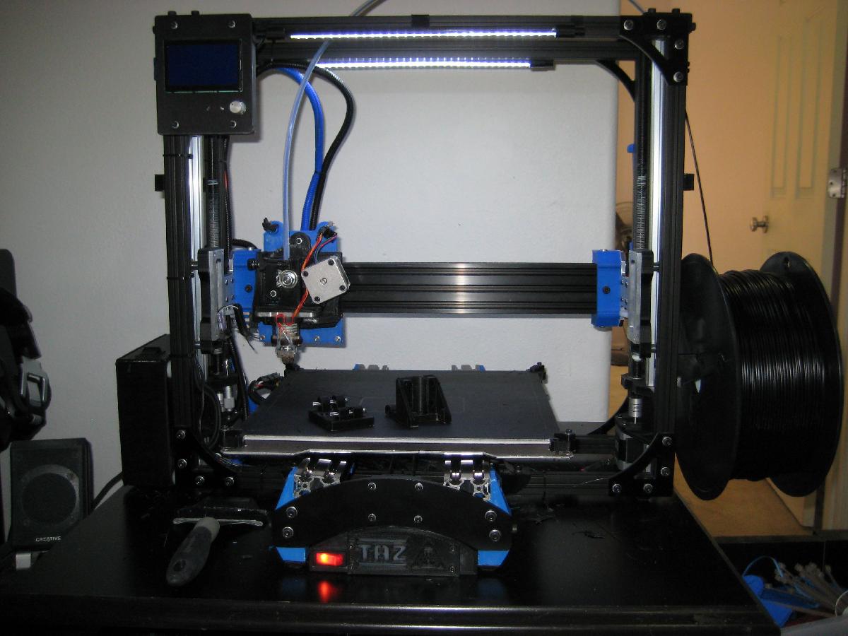 Eixo Z v slot Openbuilds para impressoras Lulzbot Taz 4/5